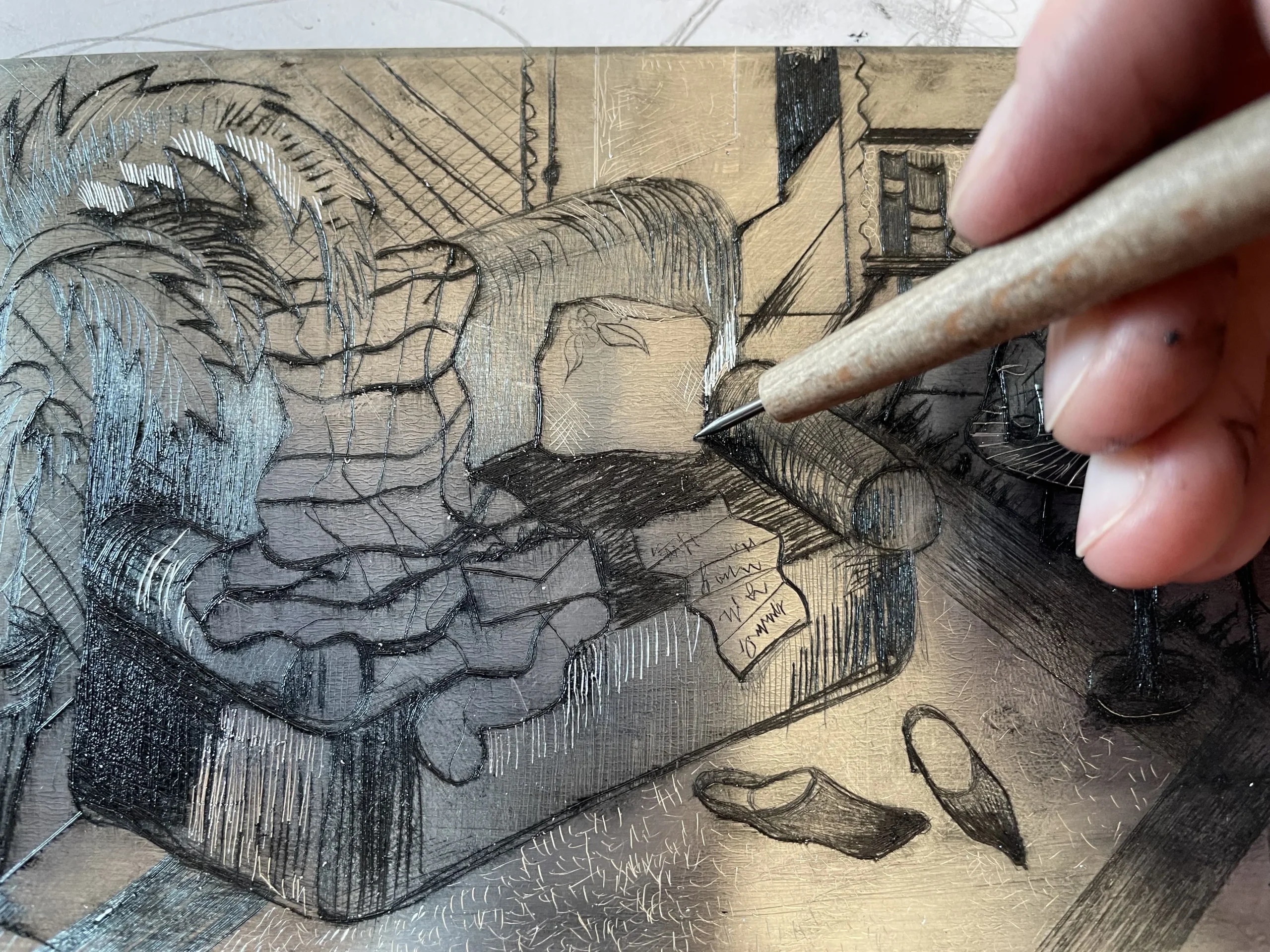 Atelier gravure — ados et adultes