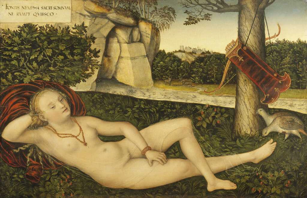 Nymphe à la source