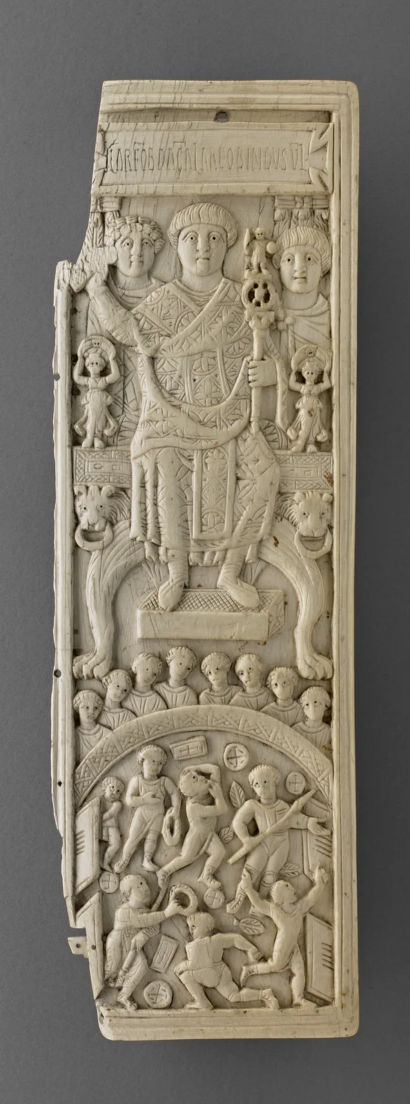Feuillet du diptyque d'areobindus