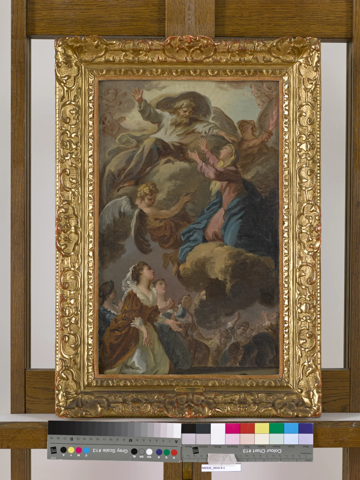 Esquisse pour L’Intercession à la Vierge