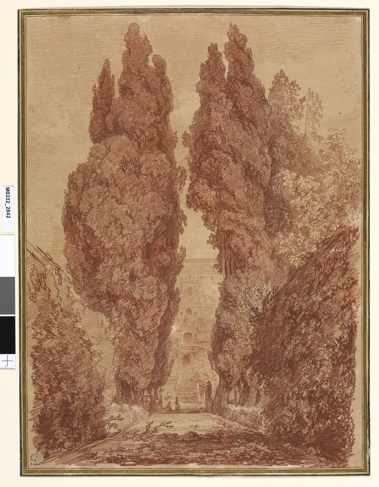 Les Grands Cyprès de la villa d’Este