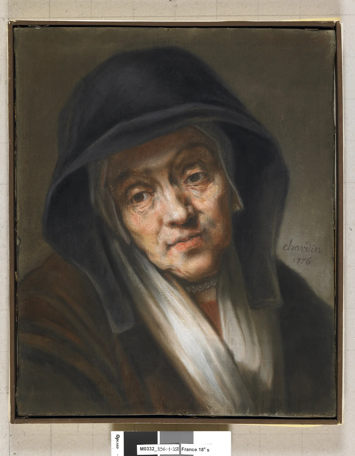 Portrait de vieille femme