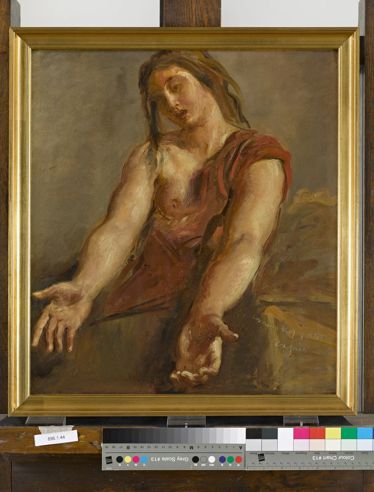Femme suppliante