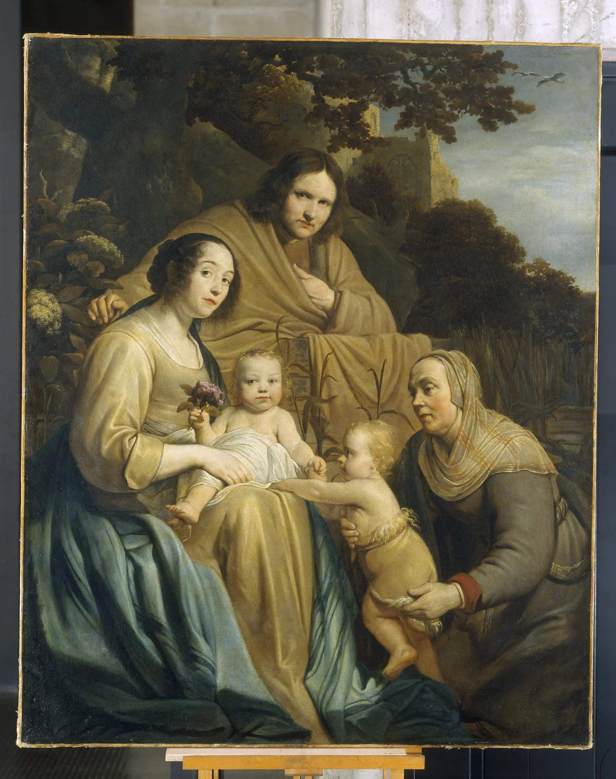 Portrait de famille en Sainte Famille