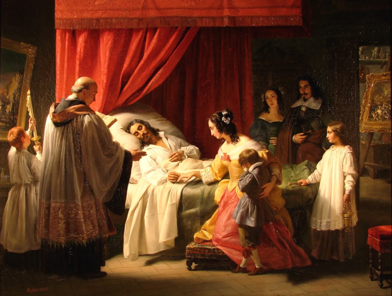Le Mariage in extremis du peintre Salvator Rosa